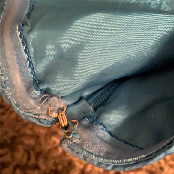 Retro Asymmetrical Peplum Cocktail Dress - Picture 7 of 8